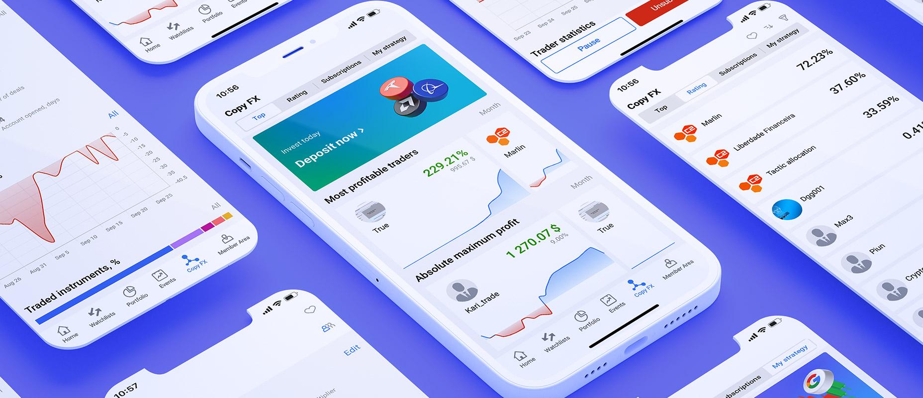 R StocksTrader lanza el copy trading en su app móvil