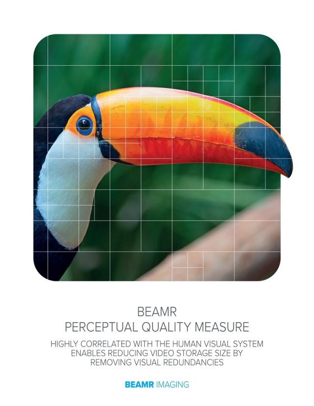 Un ejemplo de cómo funciona la tecnología de Beamr Quality Measure
