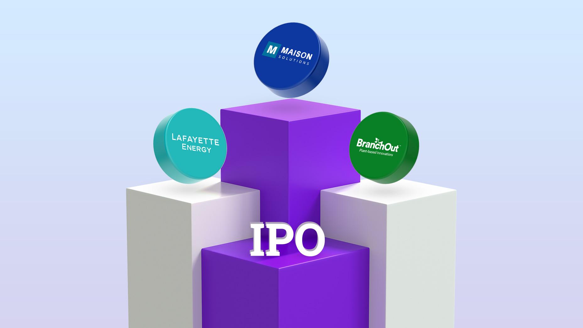 Las tres IPOs más grandes programadas para junio 2023