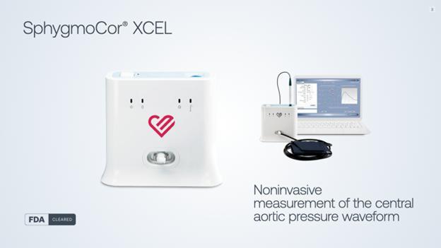Dispositivo de monitoreo biométrico SphygmoCor XCEL de CardieX Ltd