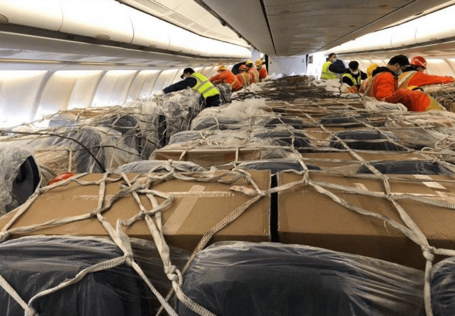 Пассажирский самолет компании Lufthansa