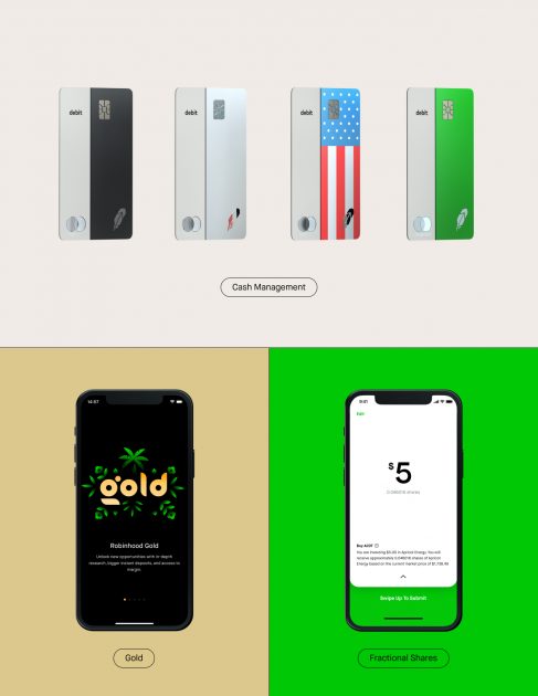 Robinhood Markets core services and products
