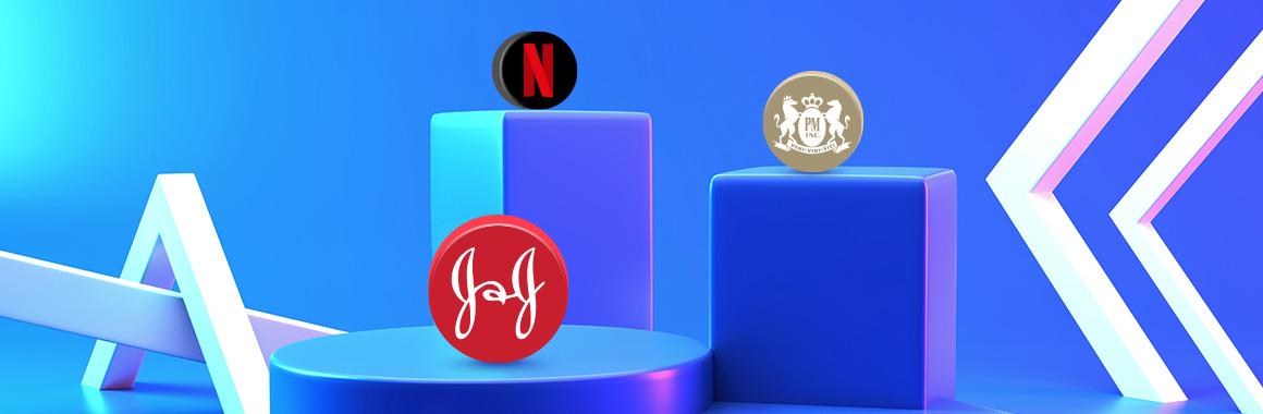 Акции Netflix, Johnson & Johnson и Philip Morris неоднозначно отреагировали на квартальные отчёты