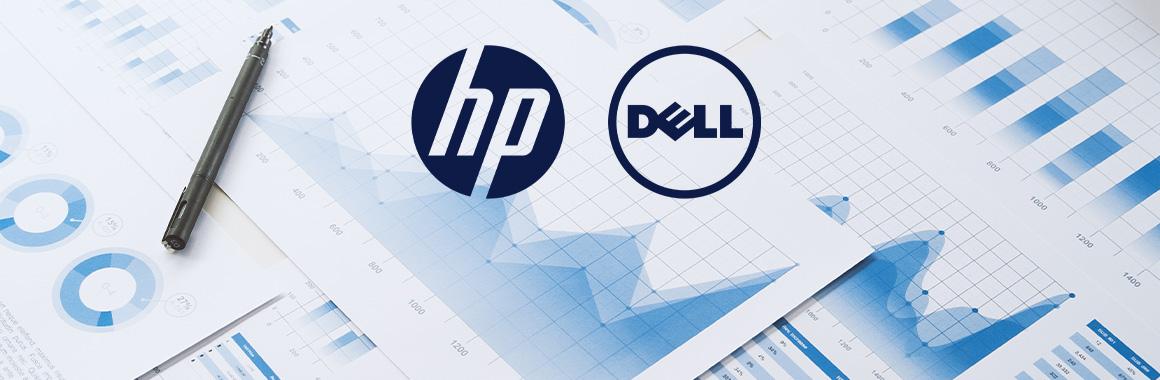 Квартальные отчёты подтолкнули акции HP и Dell к росту