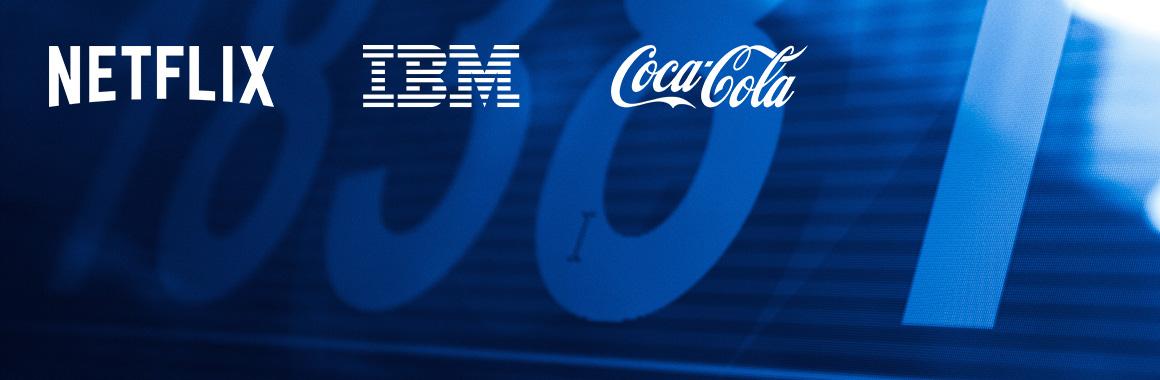Квартальні звіти IBM, Netflix і Coca-Cola