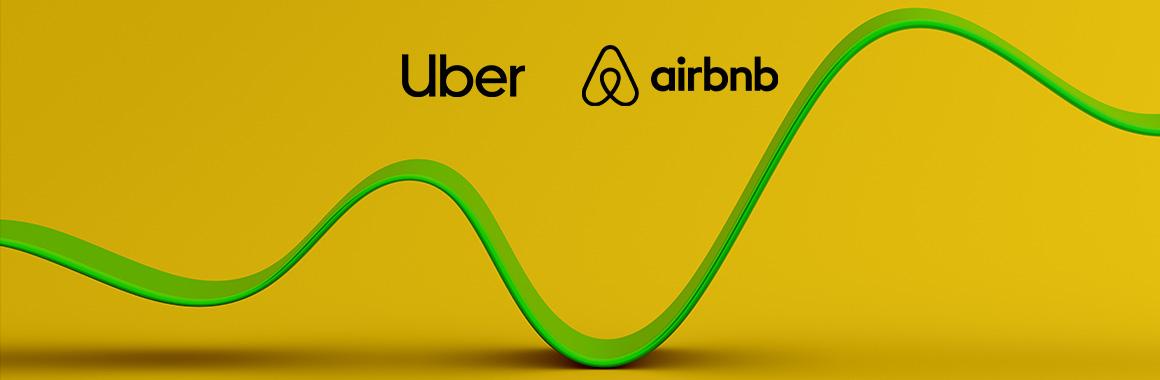 Акції Airbnb та Uber дорожчають на тлі результатів за третій квартал 2021 року
