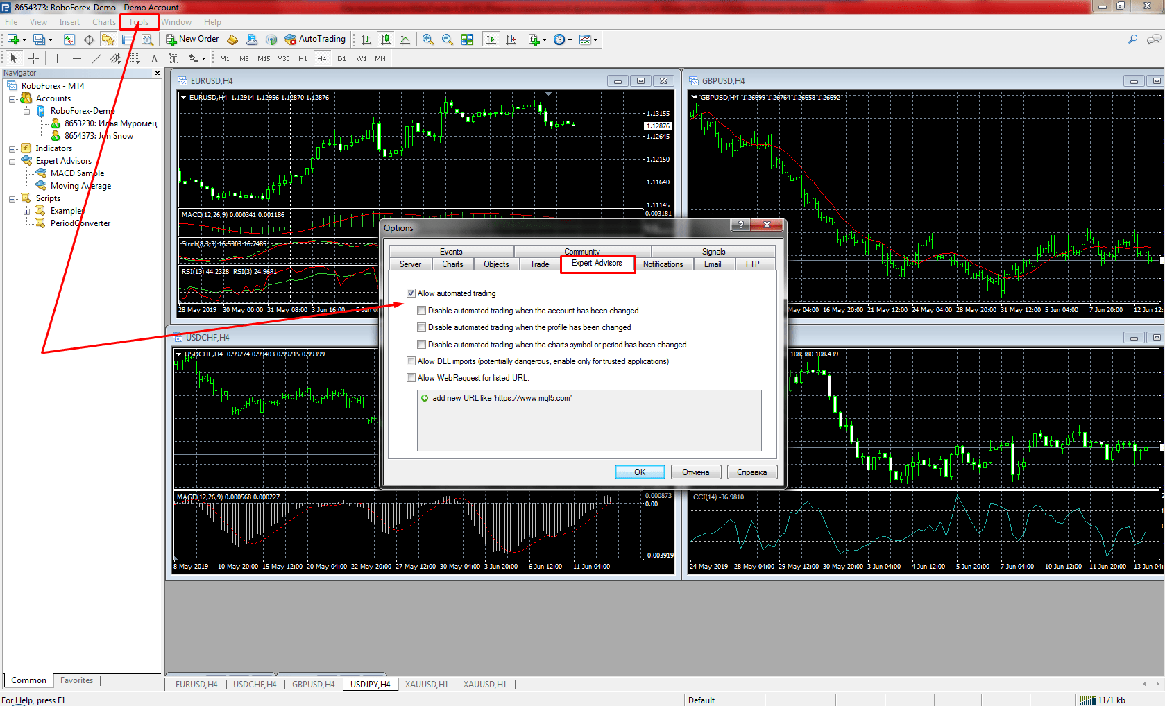 easy forex demo account mt4 us