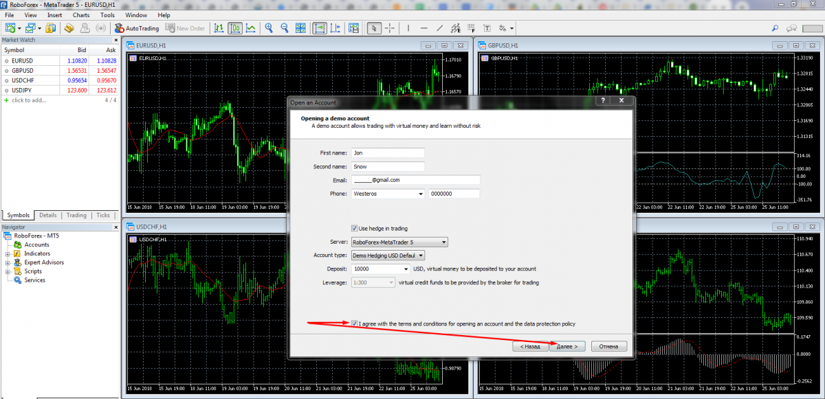 MT5 Installation in MetaTrader 5