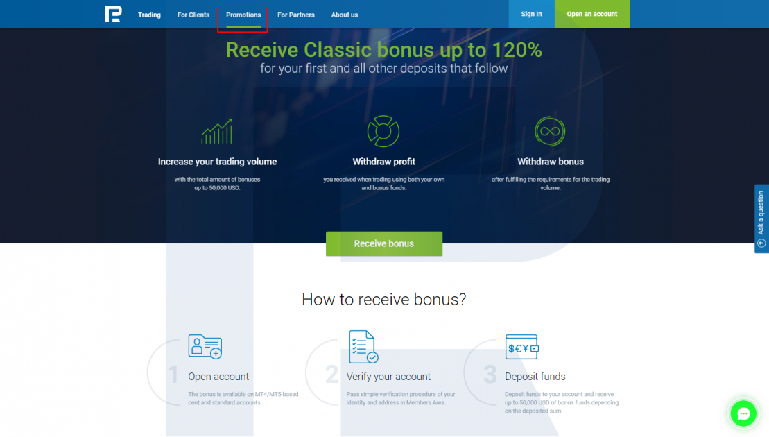 Classic Bonus - The program conditions, roboforex bonus conditions.