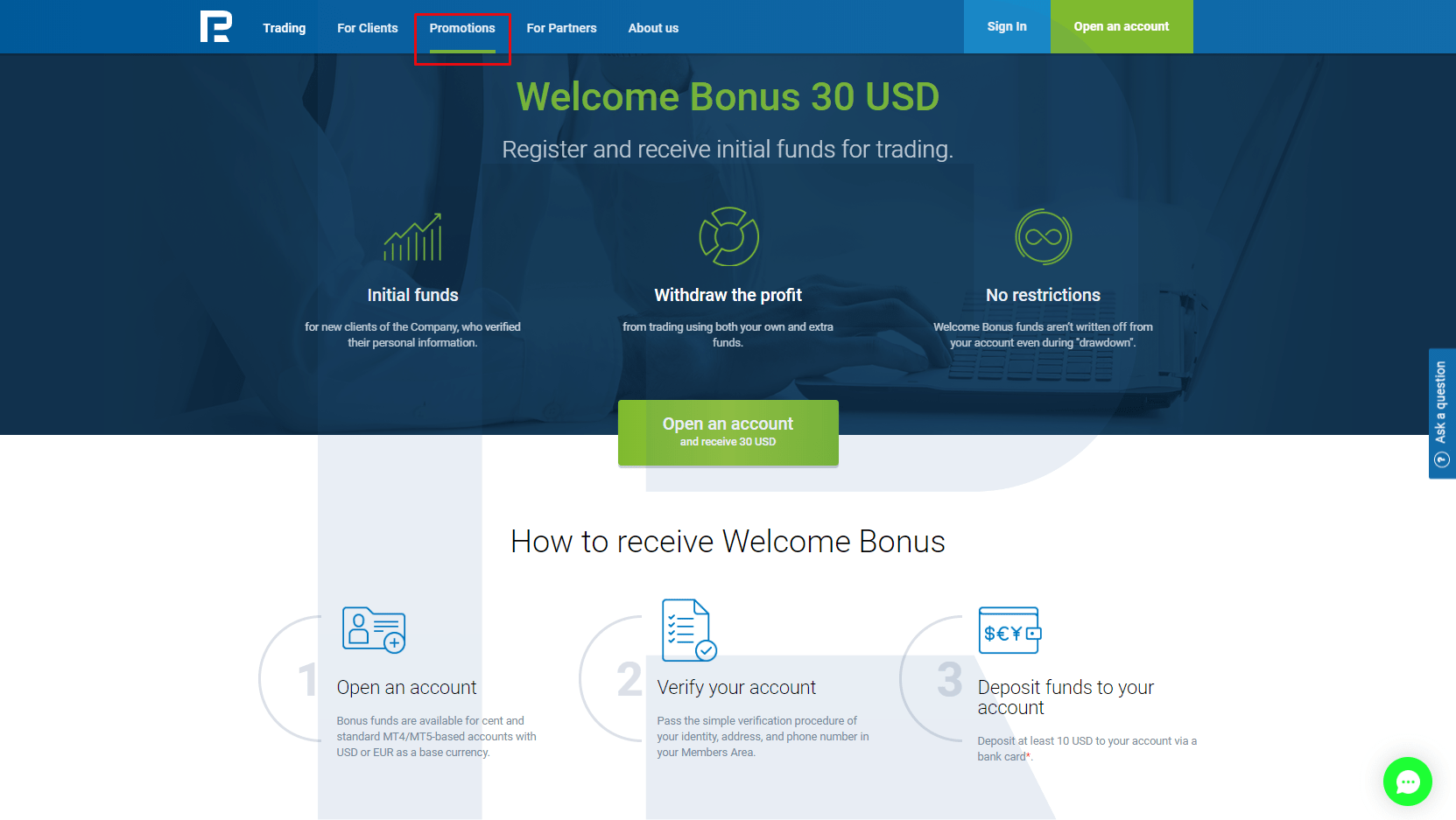 Forex welcome bonus 2022