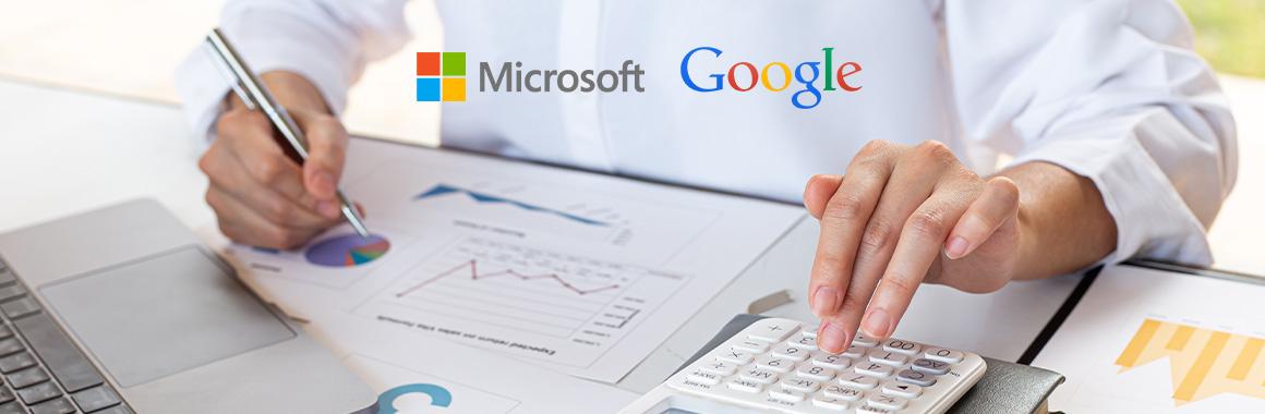 Le azioni di Alphabet e Microsoft stanno crescendo dopo la segnalazione delle prestazioni del terzo trimestre